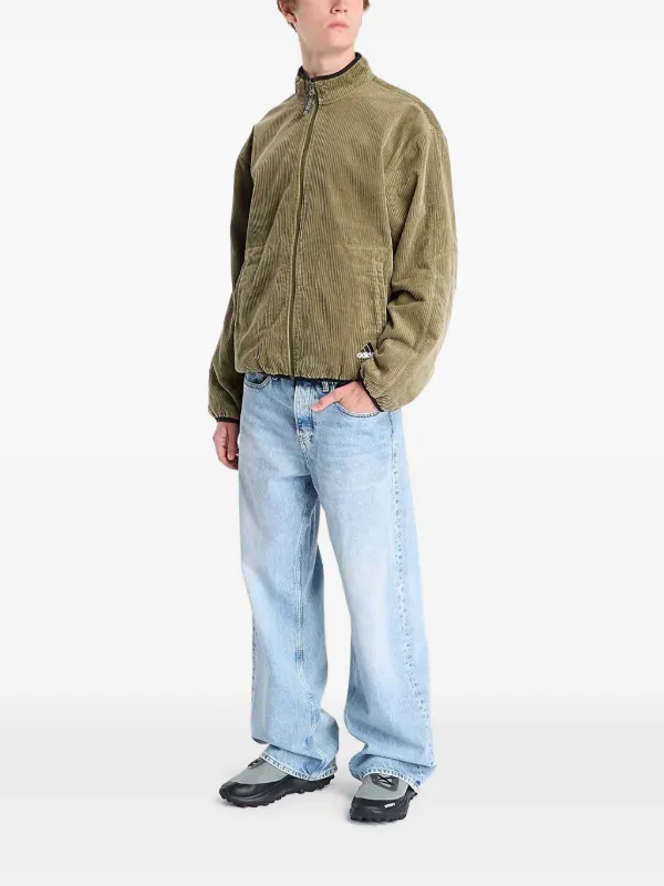 Adidas Reversible Corduroy Jacket | Green | FARFETCH