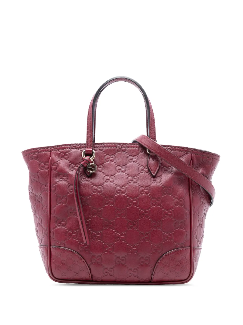 Gucci Pre-Owned 2016-2025 Small Guccissima Bree satchel - Rosso