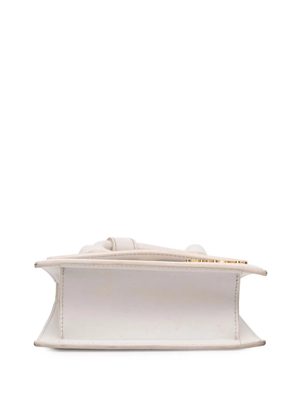 Pre-owned Jacquemus 2021-2025 Le Chiquito Noeud Satchel In White