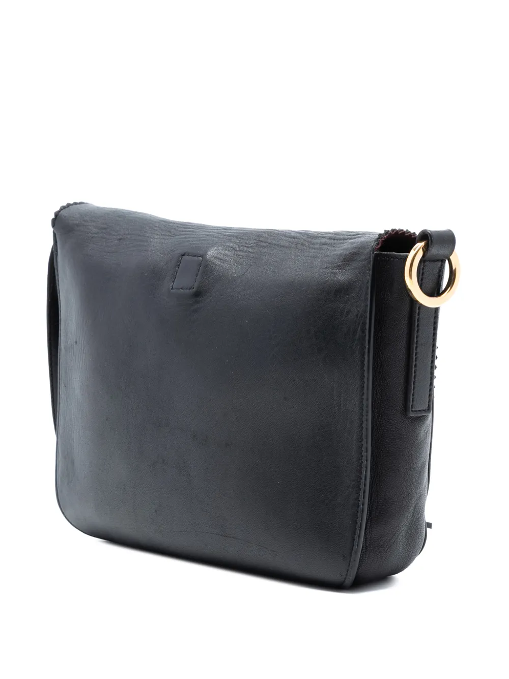 1990-2000 Leather Anagram Tassel Crossbody Bag