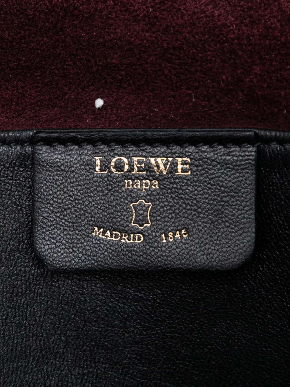 1990-2000 Leather Anagram Tassel Crossbody Bag