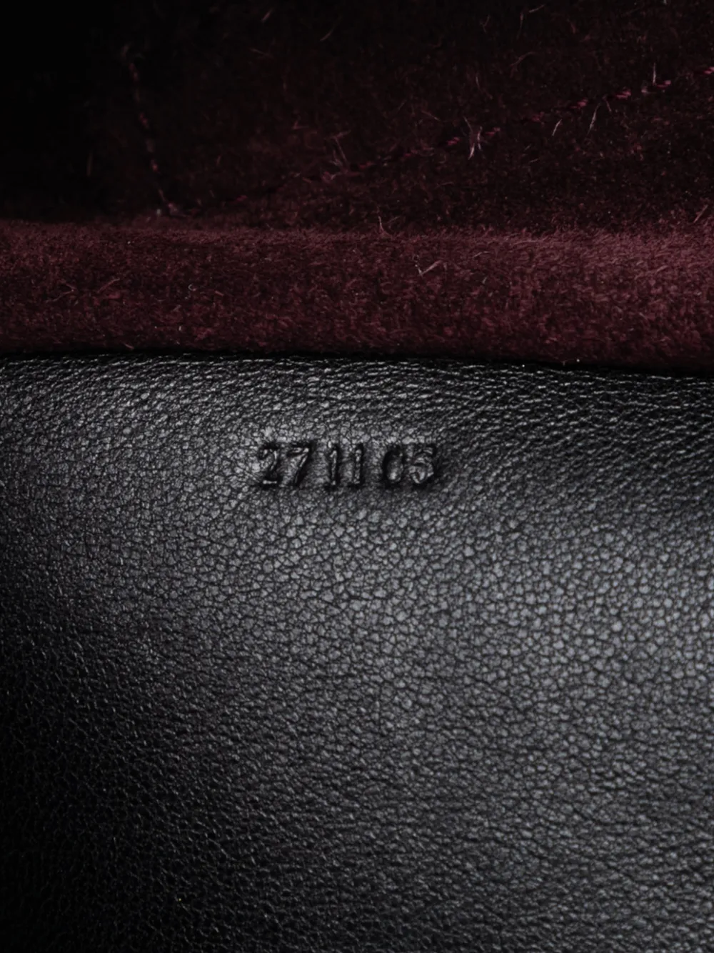 1990-2000 Leather Anagram Tassel Crossbody Bag