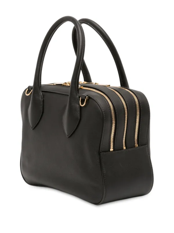 Ferragamo Pre-Owned 2000-2025 ミニ レザースター サッチェルバッグ