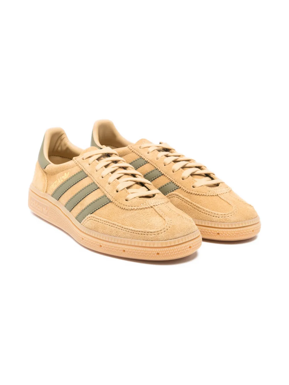 adidas Kids Handball Spezial 3-Stripes leather sneakers - Toni neutri