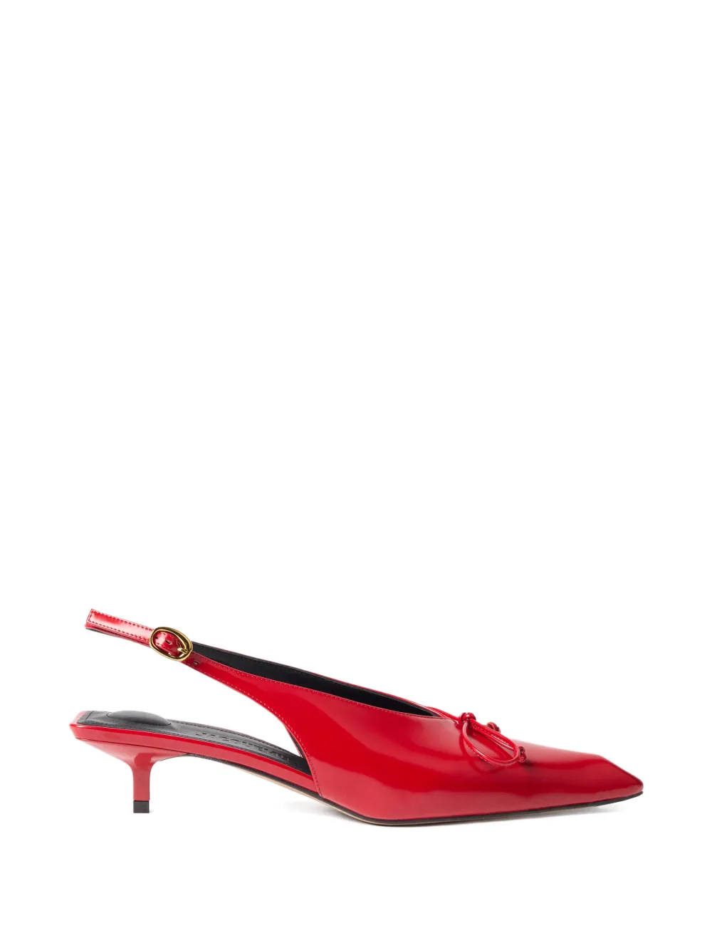 Jacquemus The Cubisto slingback pumps Rood