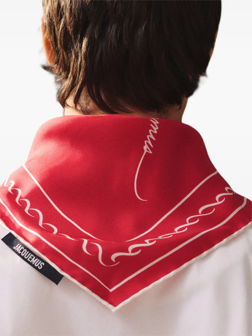 Jacquemus Ancre sjaal Rood