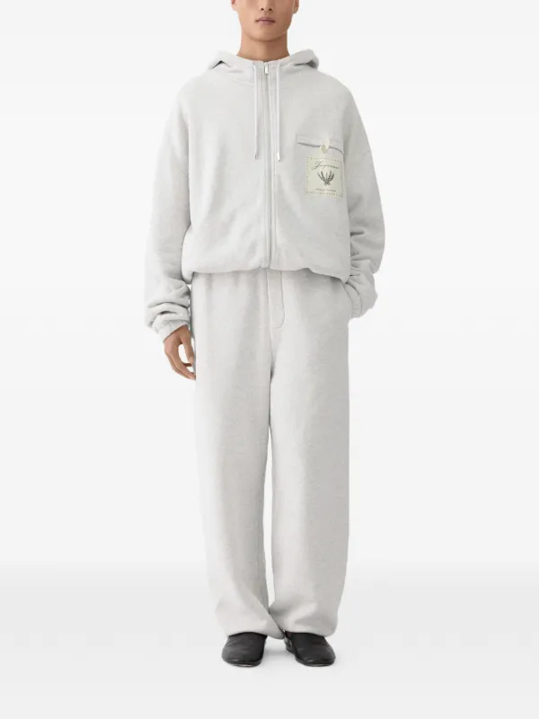 JACQUEMUS 24SS ジップアップパーカー JACQUEMUS: Black La Casa 'The Gros Grain zipped' Hoodie | SSENSE