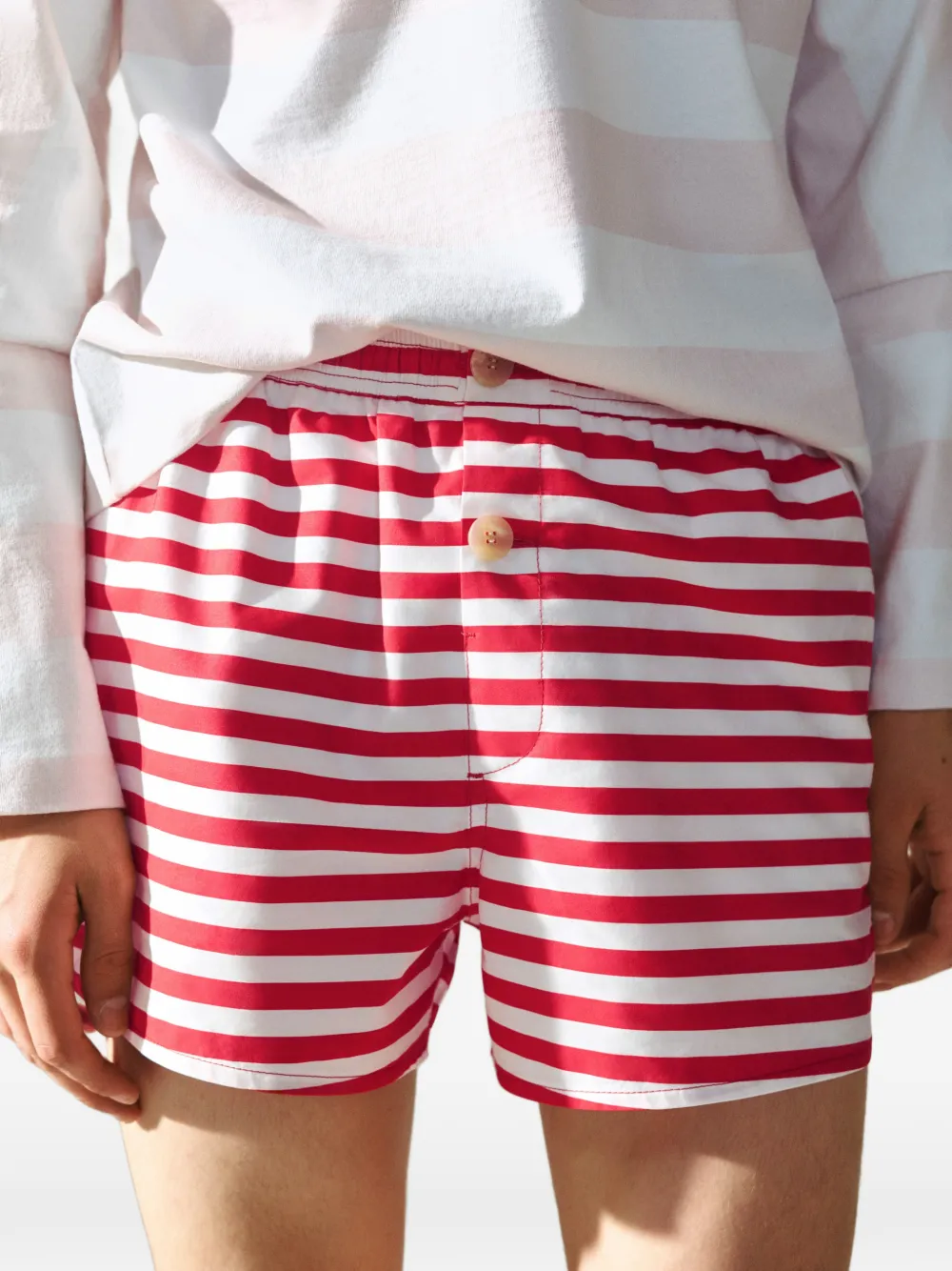 Jacquemus The Puntini zwembroek Rood