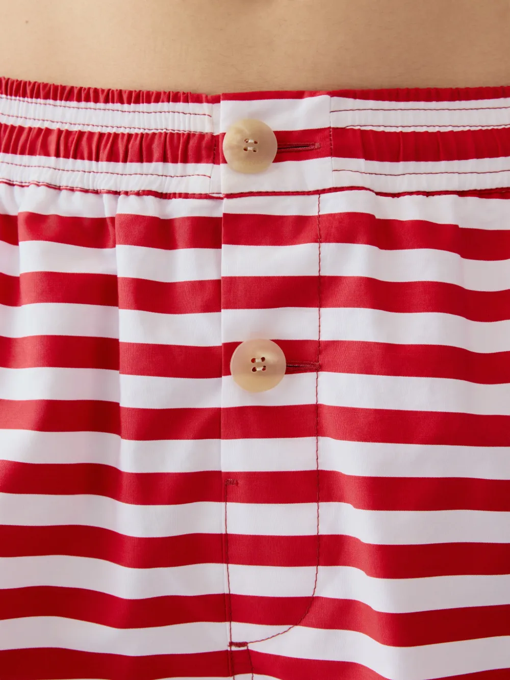 Jacquemus The Puntini zwembroek Rood