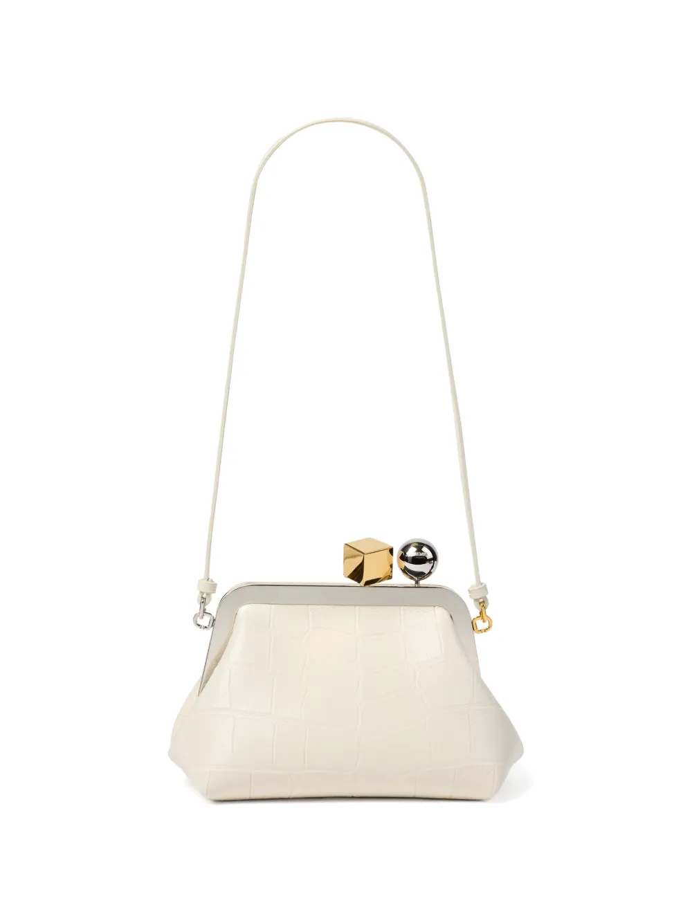  Jacquemus Berlingot Clutch Bag - Neutrals 