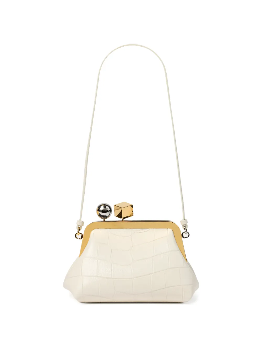  Jacquemus Berlingot Clutch Bag - Neutrals 