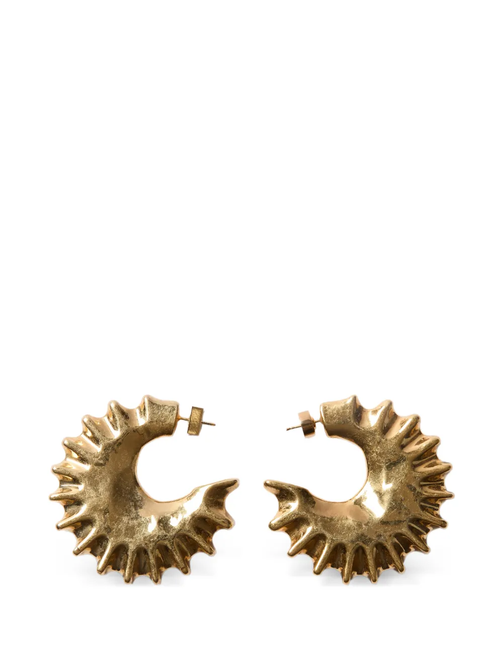 Jacquemus The Hippocampe earrings - Oro