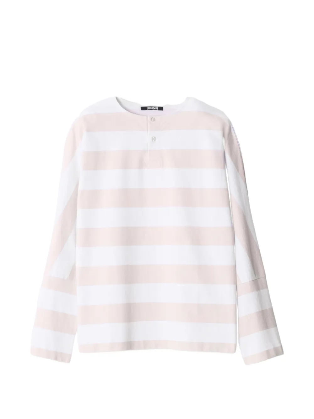 Jacquemus Mariniere long-sleeve T-shirt - Bianco