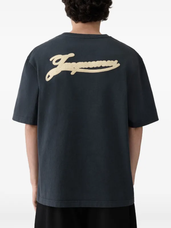 Jacquemus The Torneo short-sleeve T-shirt | Blue | FARFETCH