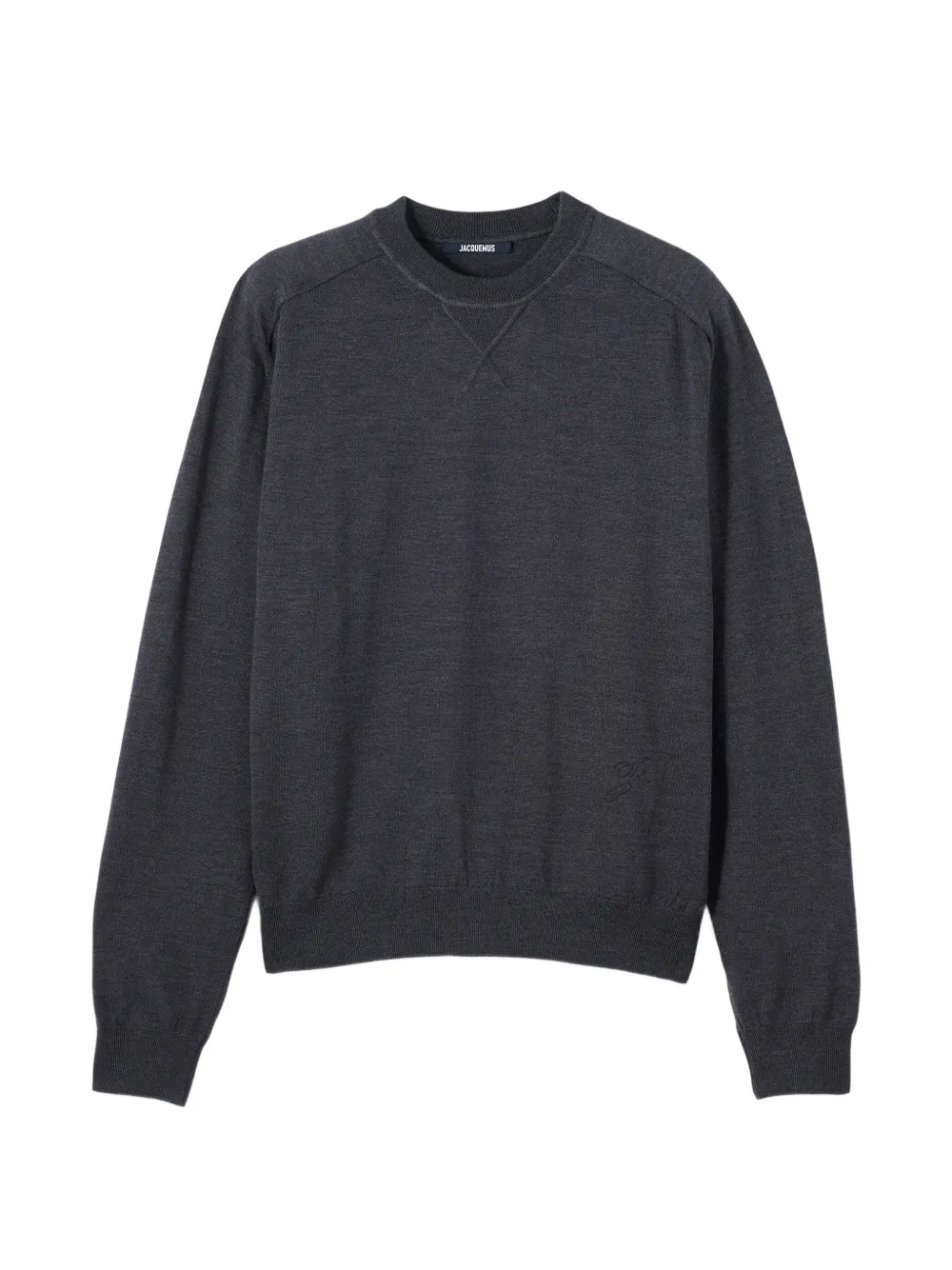 Jacquemus The J sweater monogram - Grigio