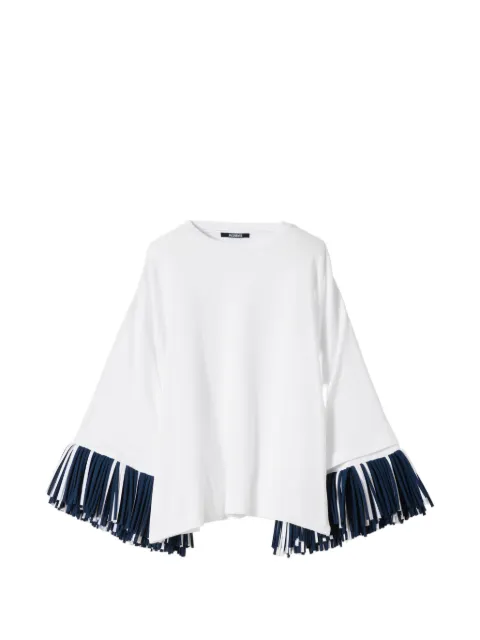 Jacquemus Cabana fringe-trimmed T-shirt