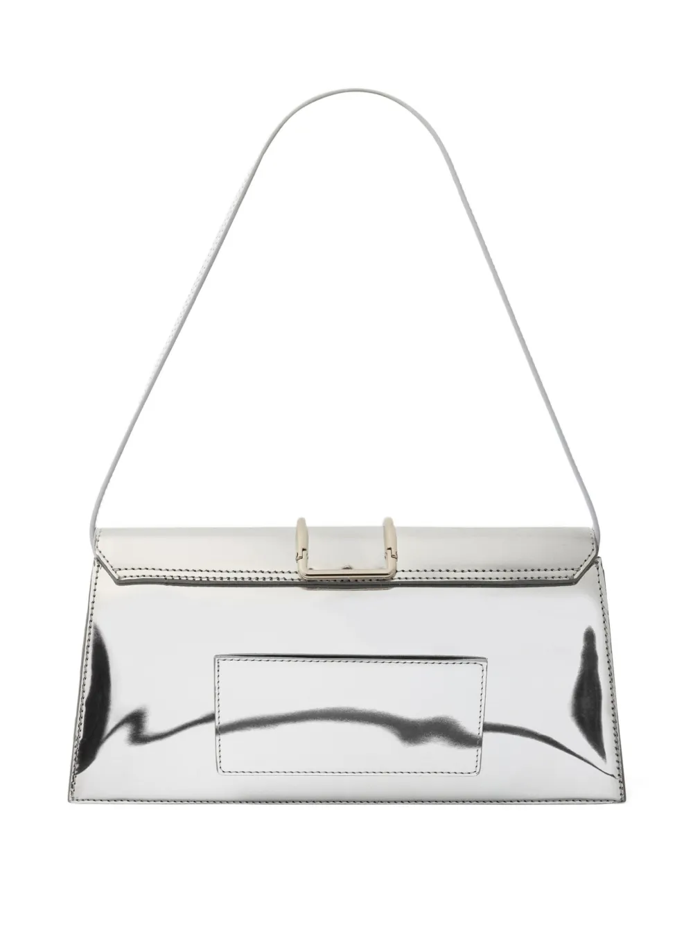 Jacquemus Borsa a spalla Le Long Bambino - Argento