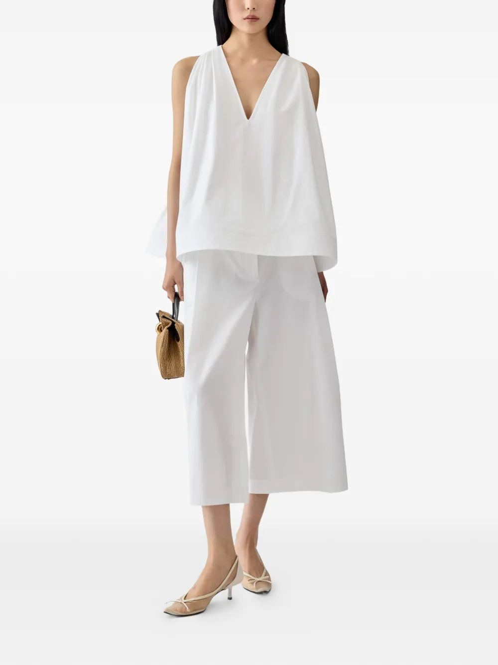  Jacquemus Blusa Norma - Blanco 