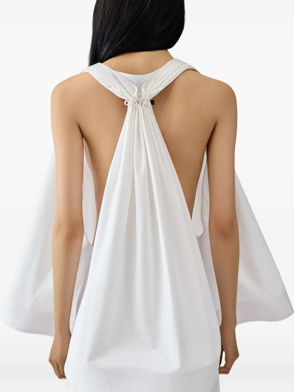 Jacquemus The Norma trapeze top Wit