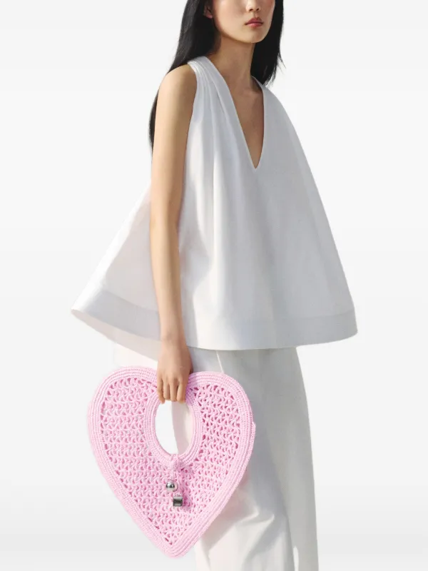Jacquemus The Norma Trapeze Top | White | FARFETCH