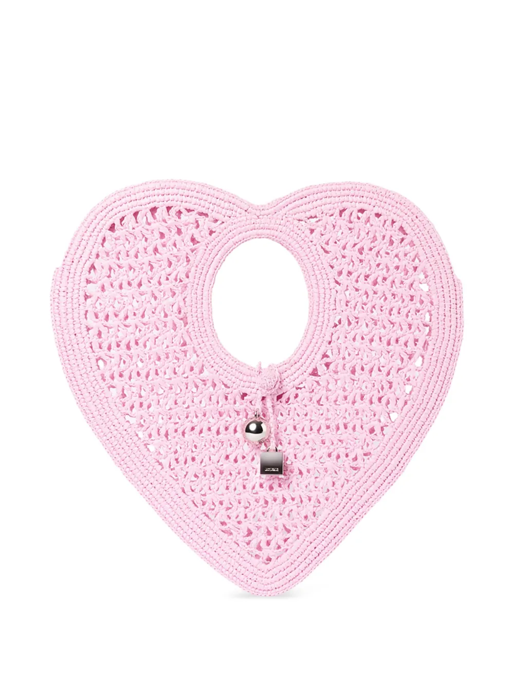 Jacquemus Spiaggia Coeur tote bag - Rosa