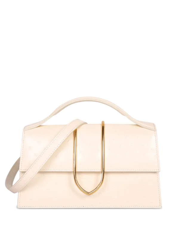 Jacquemus Grand Bambino Cross Body Bag in Neutrals