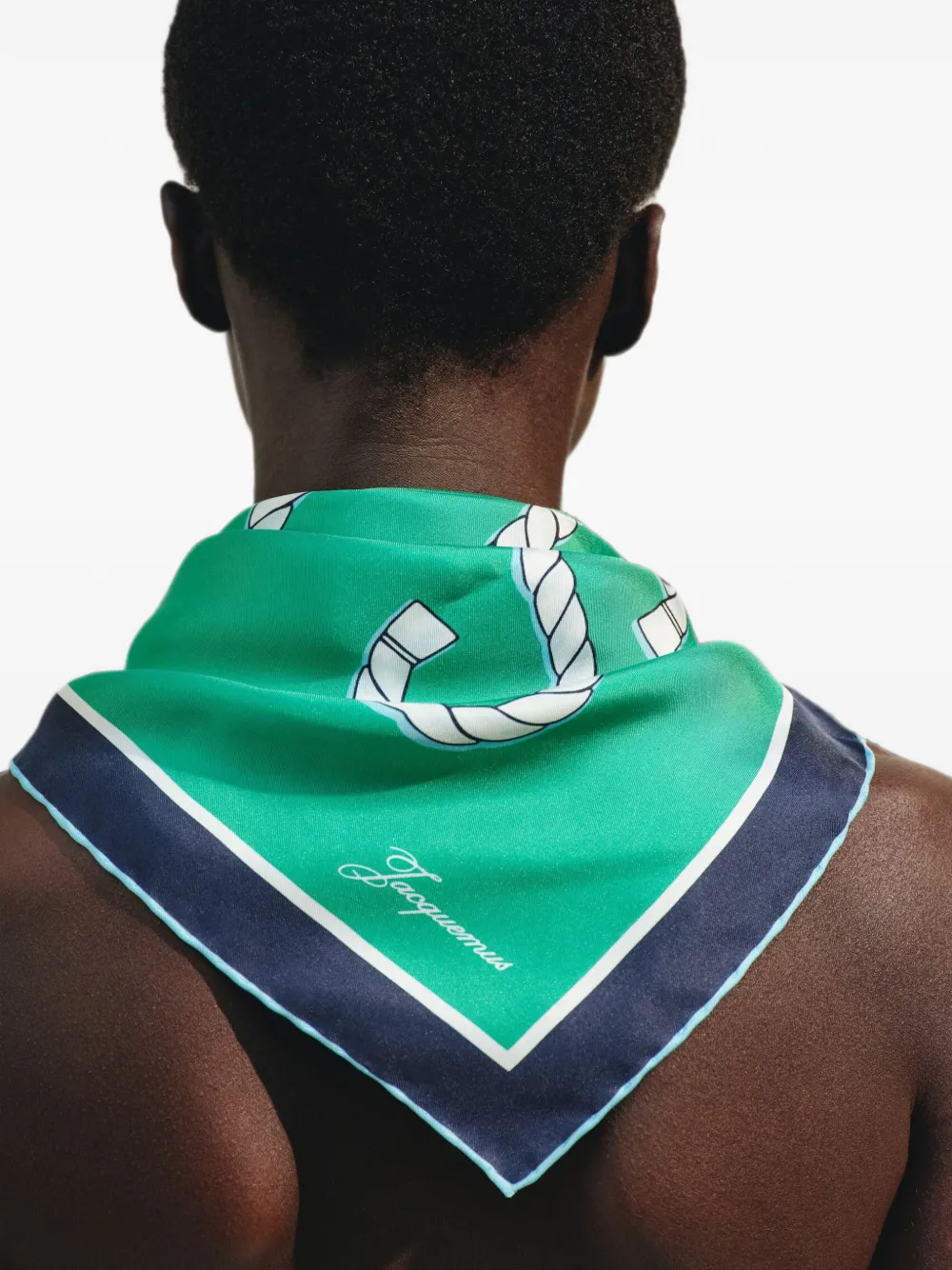 Jacquemus The Corde sjaal Groen