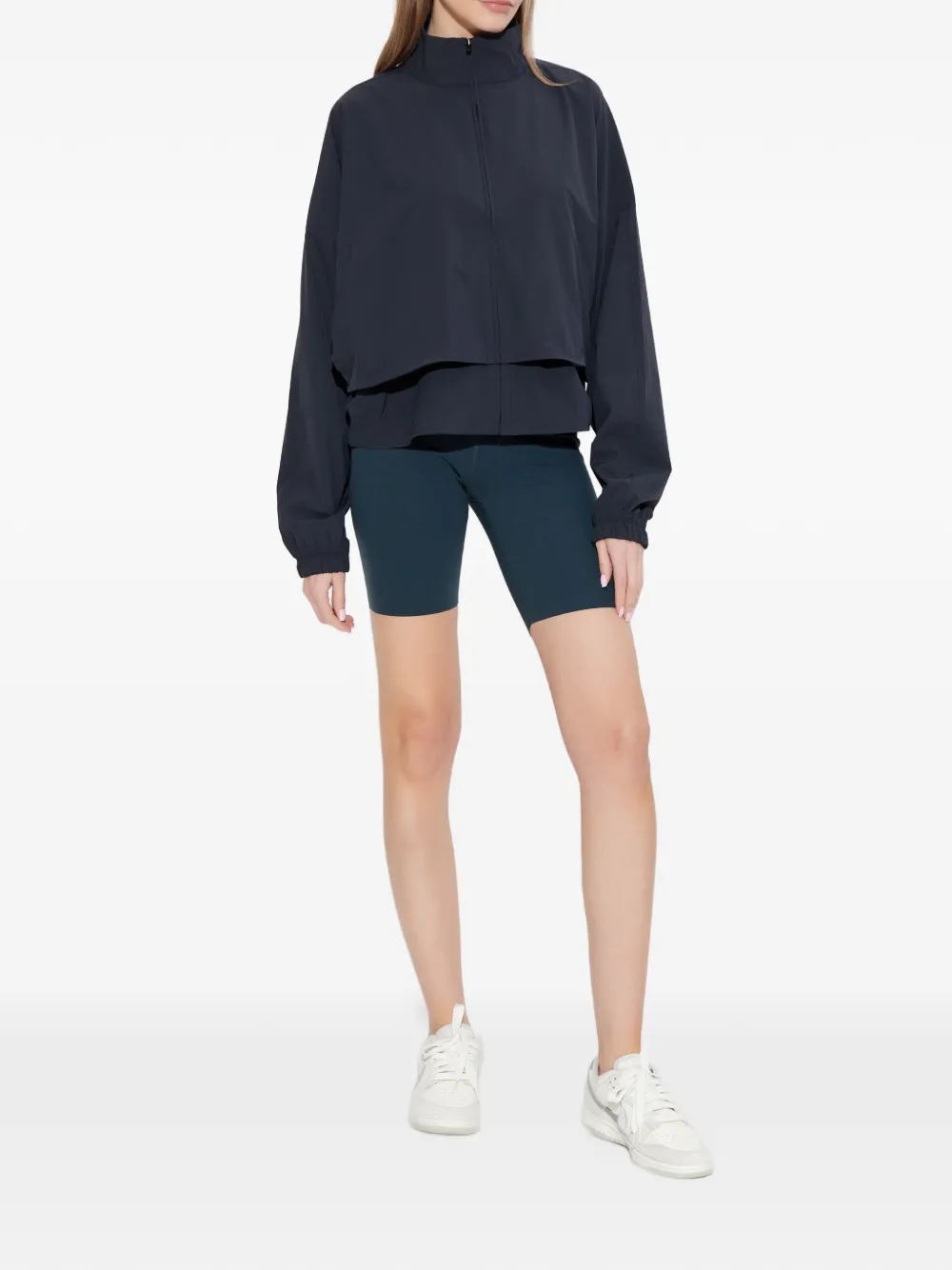  Nike Zip High-neck Jacket - Black 