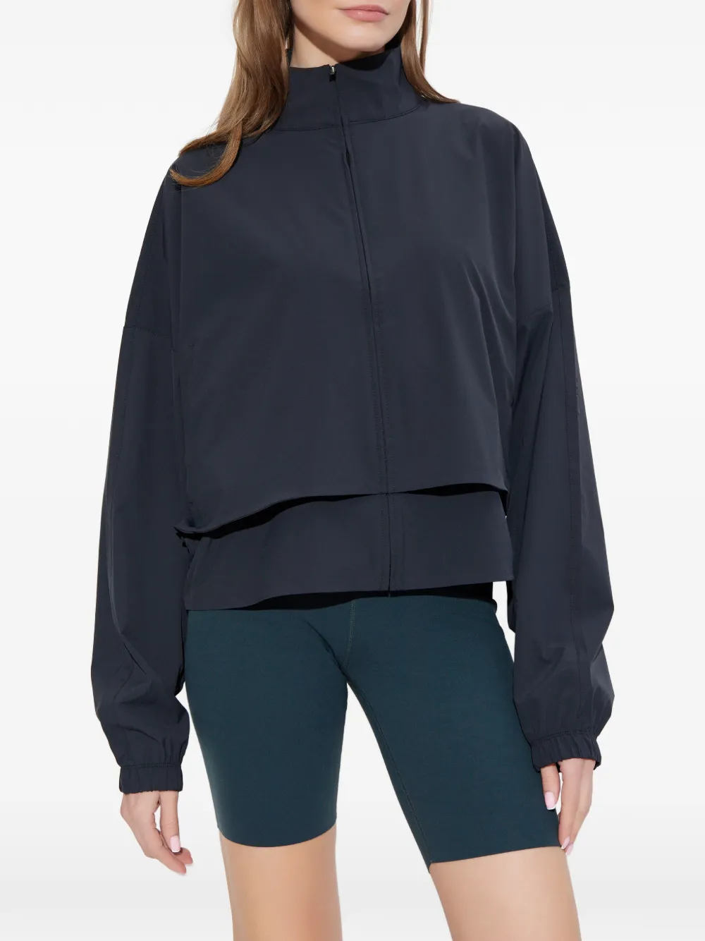  Nike Zip High-neck Jacket - Black 