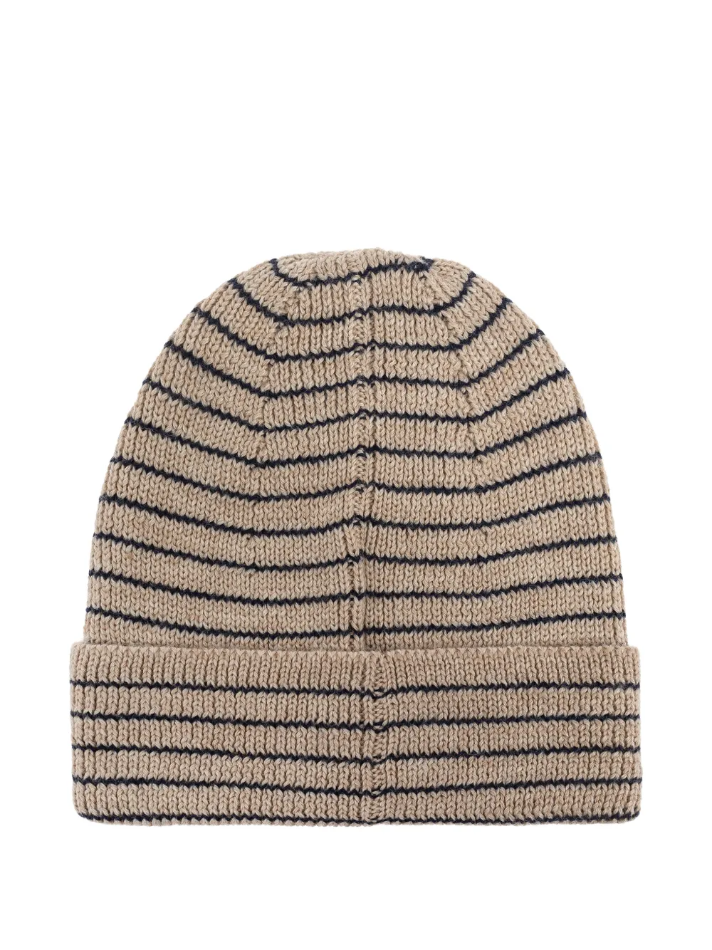 Konges Sløjd Louli striped beanie hat - Beige