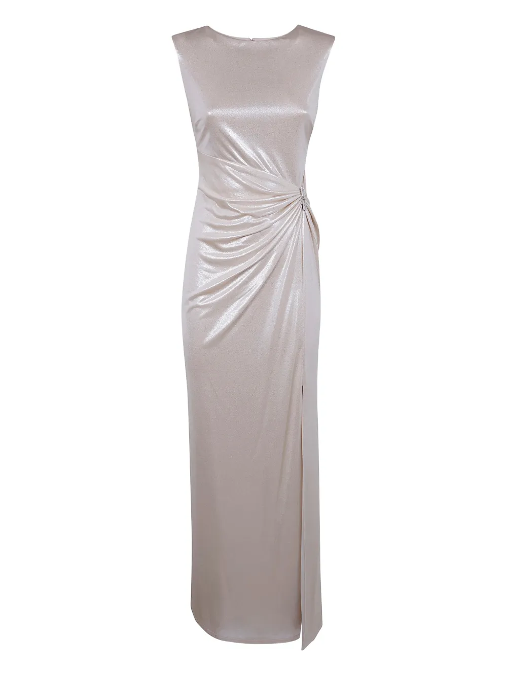 Lauren Ralph Lauren ruched embellished dress - Toni neutri