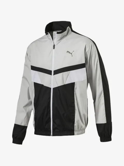 PUMA chamarra deportiva entretejida
