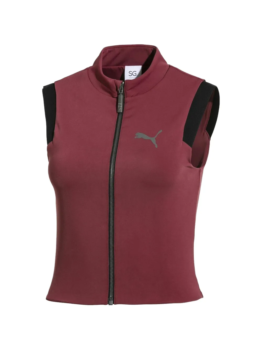 PUMA Gilet con zip x Selena Gomez - Rosso