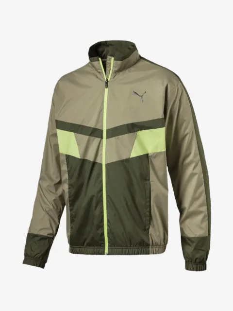 PUMA Retro Woven logo-detail jacket