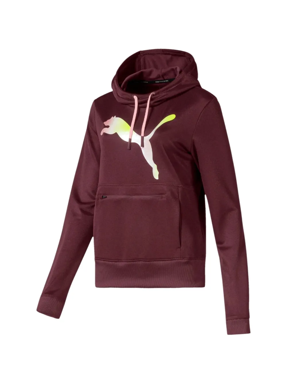 PUMA Felpa Training con cappuccio - Rosso