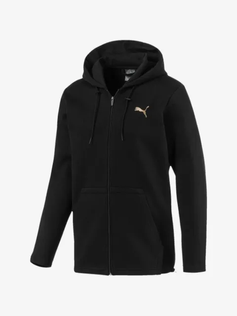 PUMA zip-up long-sleeve hoodie