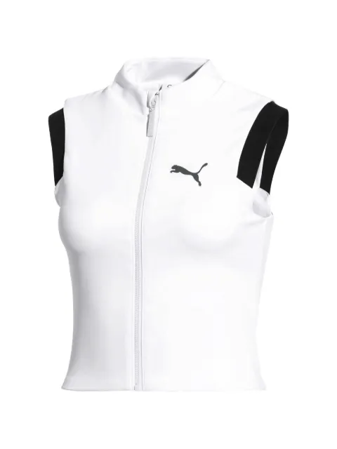 PUMA Selena Gomez zip crop top