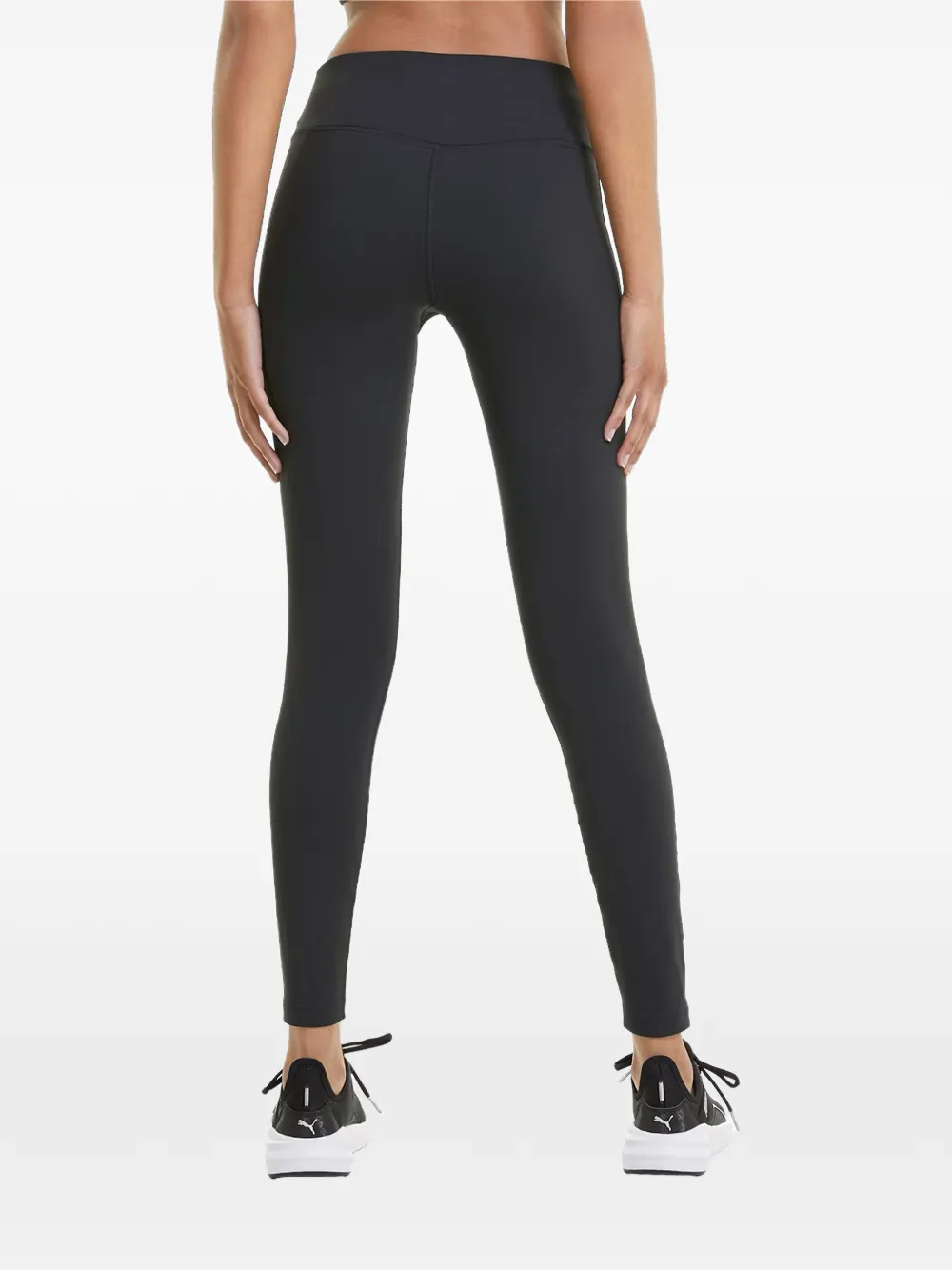 PUMA Legging met logo Zwart