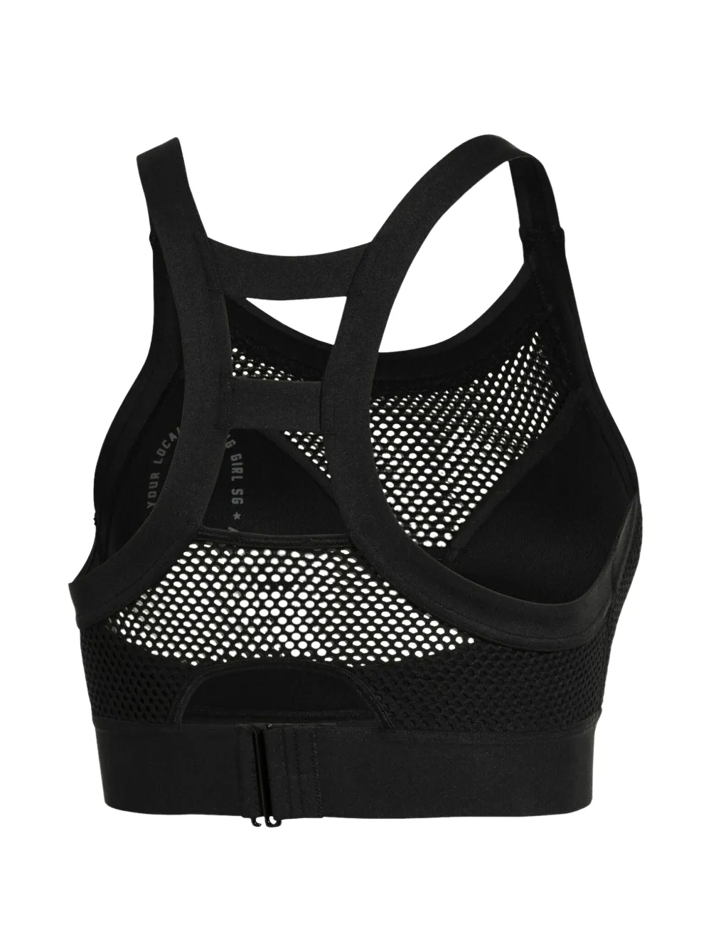 PUMA x Selena Gomez sport-bh met mesh Zwart