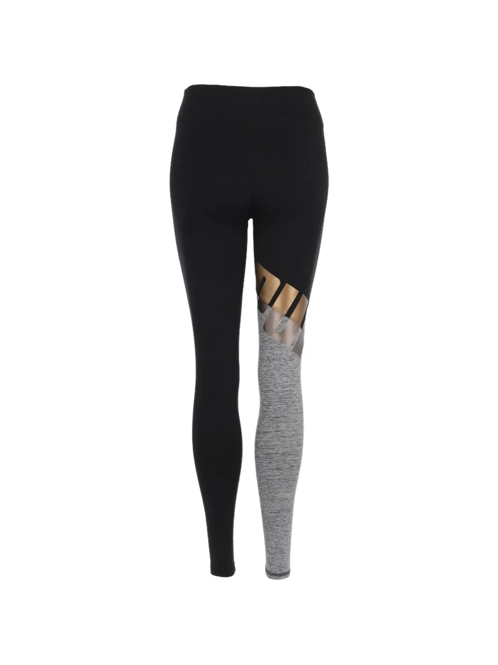 PUMA All Me 7 8 legging met colourblocking Zwart