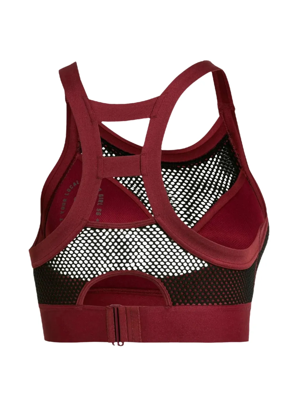 PUMA x Selena Gomez sport-bh met mesh Rood