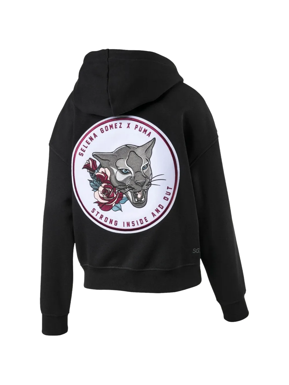 PUMA x Selena Gomez hoodie met rits Zwart