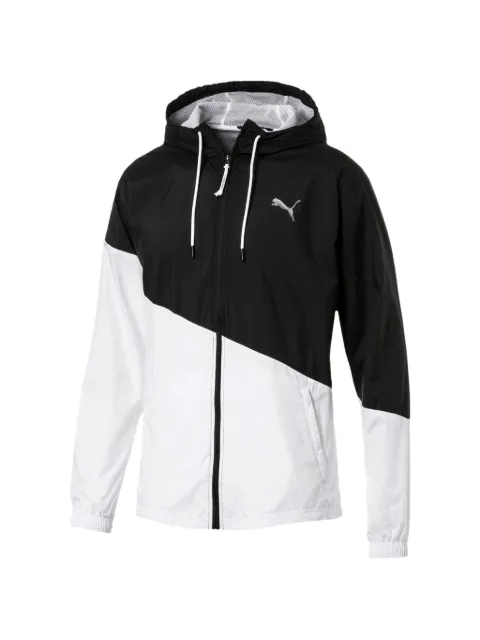 PUMA colourblock hooded jacket