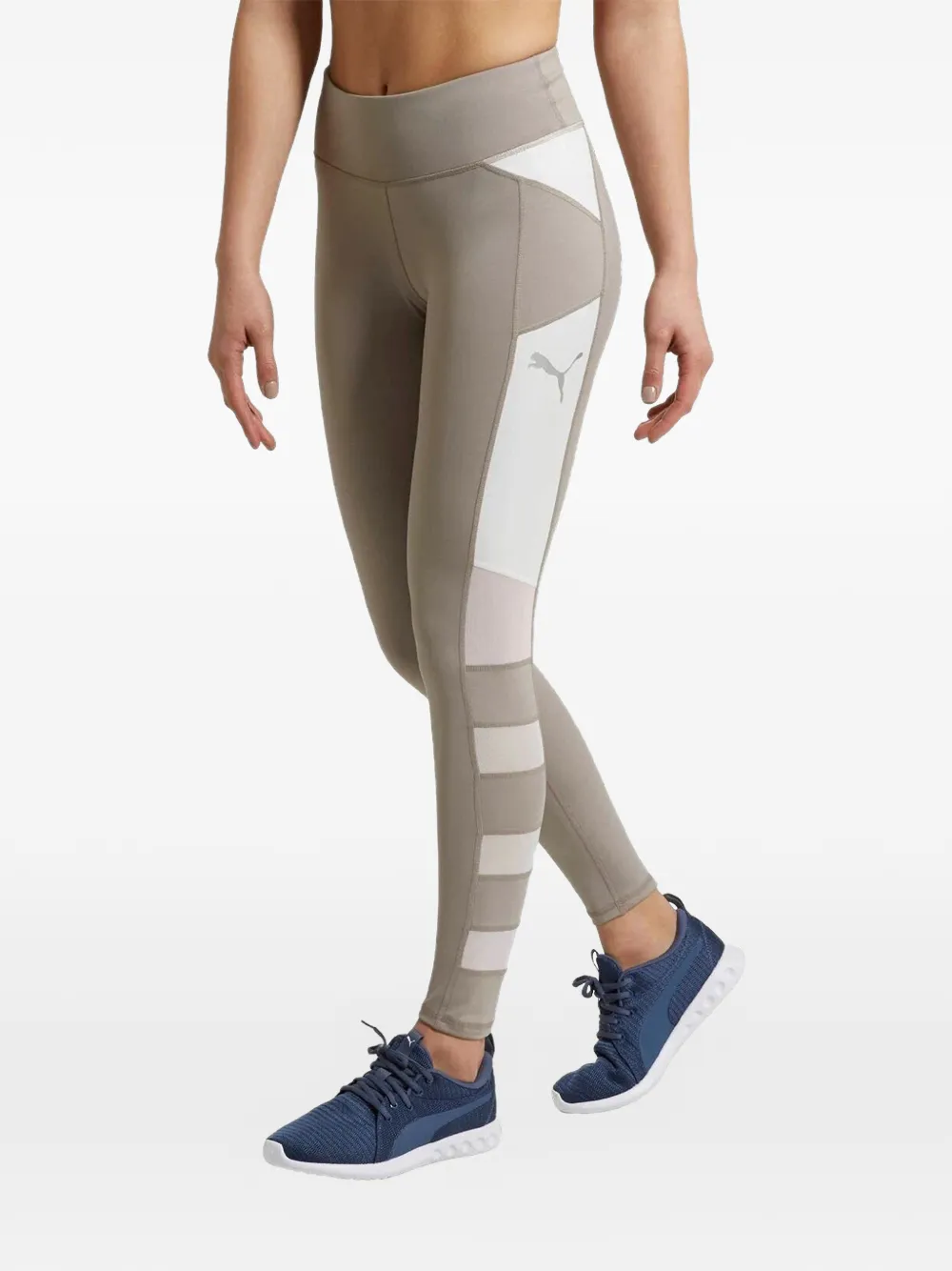 elastic-waist leggings