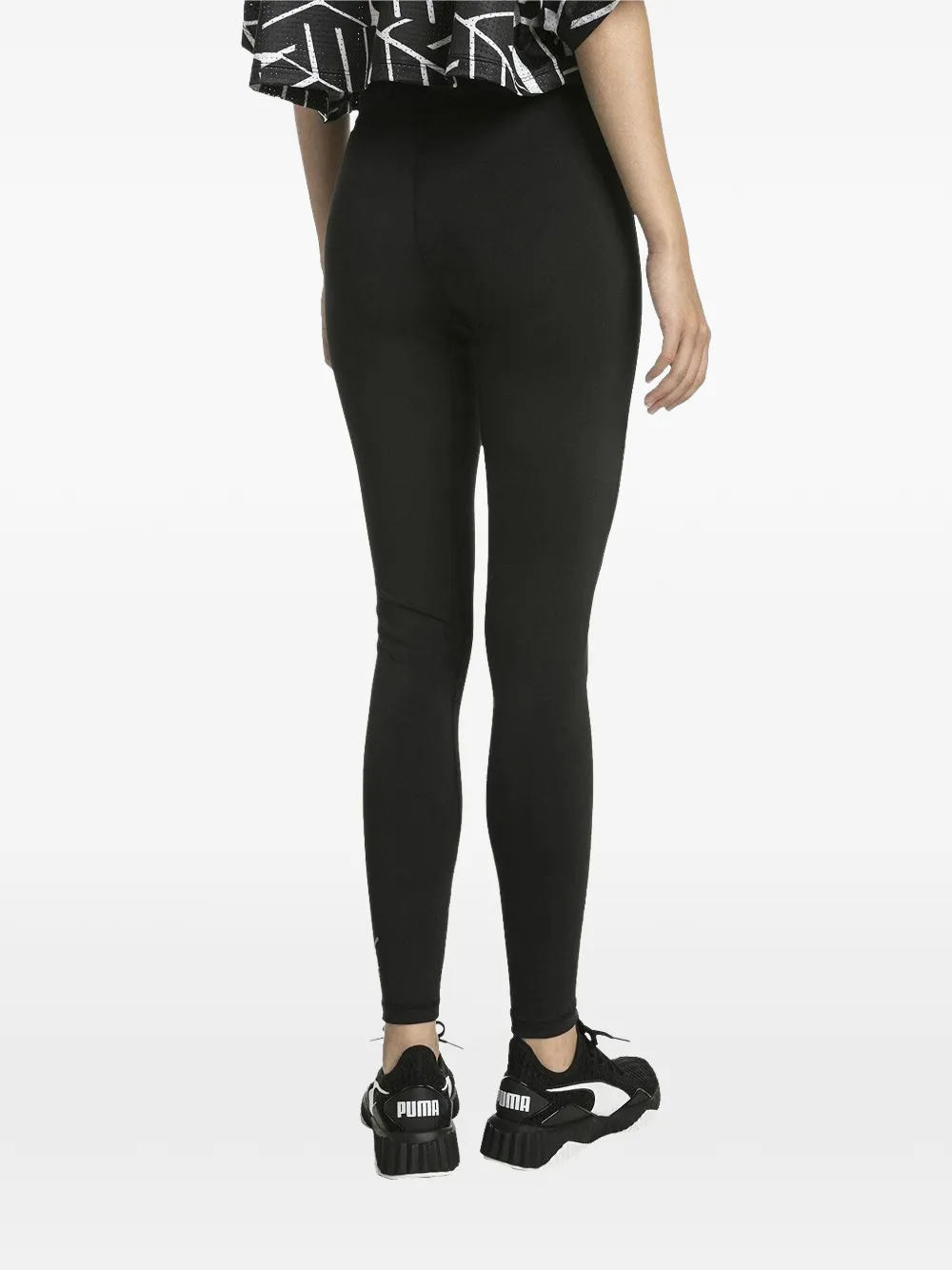 PUMA Legging met elastische taille Zwart
