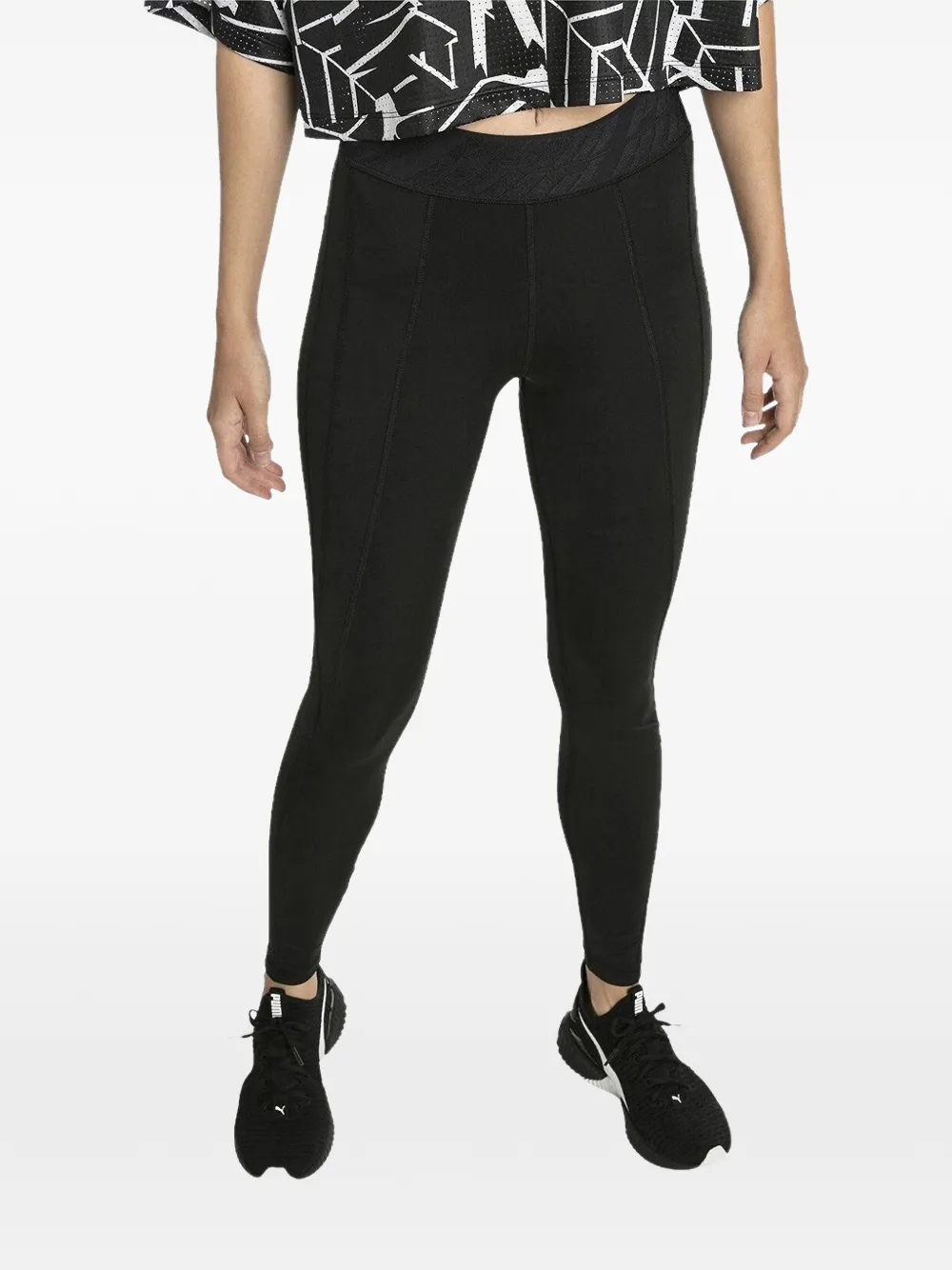 PUMA Leggings con vita elasticizzata - Nero
