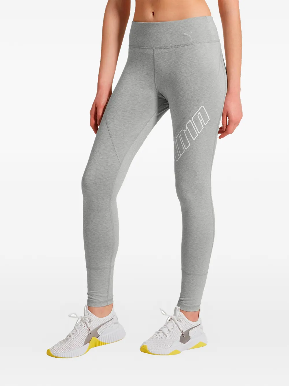 PUMA Yogini Leggings mit Logo - Grau