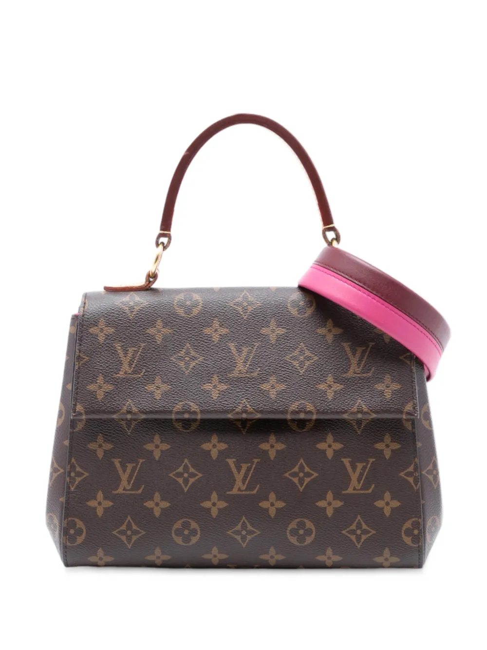 Louis Vuitton Pre-Owned 2017 Monogram Cluny BB satchel - Marrone