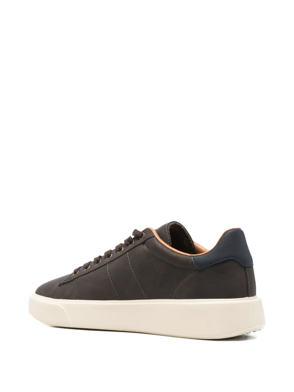 Blauer Buck logo sneakers Bruin