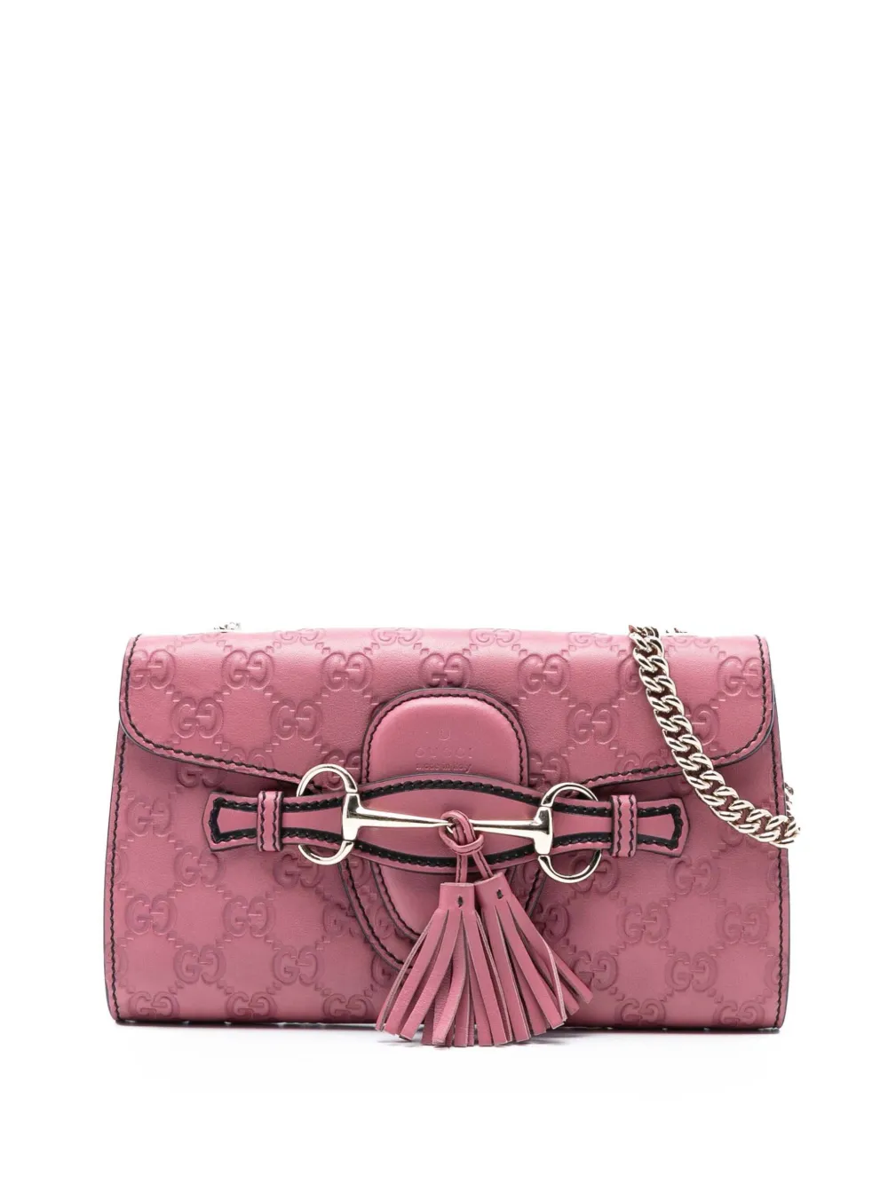 Gucci Pre-Owned 2016-2025 Small Guccissima Emily crossbody bag - Rosa
